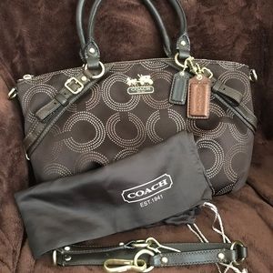 Coach Madison Bag Style F-1093-15935 Brown